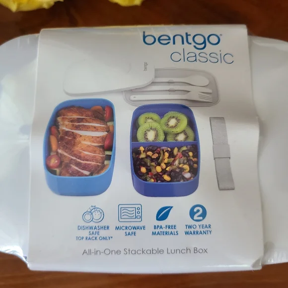 Bundle 2 Sets of Bentgo Stackable Lunch Box - Picture 7 of 7